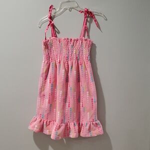 Pink Multicolor Women's Swim Coverup